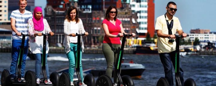 Bedrijfsuitje: Segway door Rotterdam