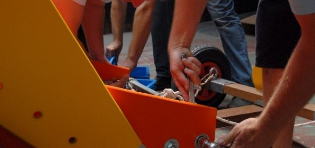 Bedrijfsuitje Zeepkisten race