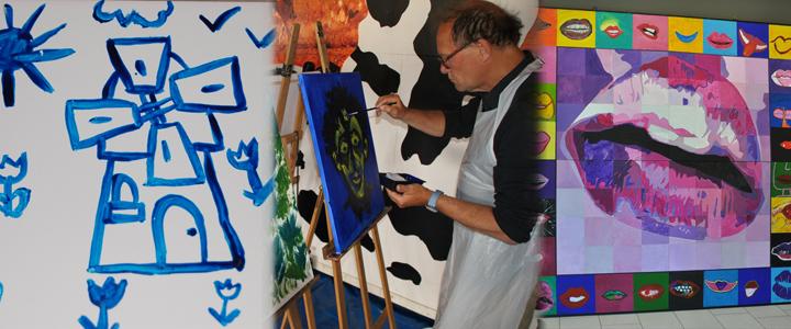 Tover een doek om tot een echt kunstwerk!