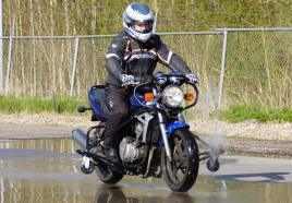 Slipcursus voor Motorfiets