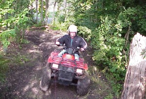 Quad parcoursen