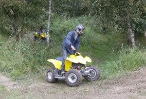 Quad parcoursen