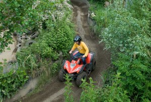 Quad parcoursen