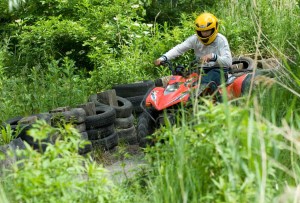 Quad parcoursen