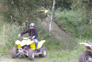 Quad parcoursen