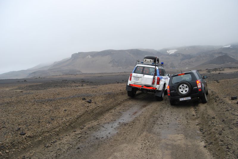 Terreinrijden 4x4 Ijsland auto's