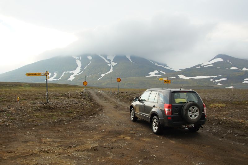 Terreinrijden 4x4 Ijsland weg